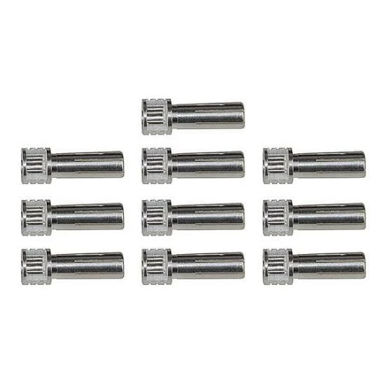 Reedy Grip Bullet Connectors Silver 5mm X 14mm (10)