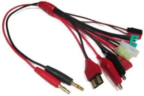 ETronix 4.0mm To Deans/Futaba/JST/Tami Ya/Micro Tamiya/Mpx/Trx/Clip/D