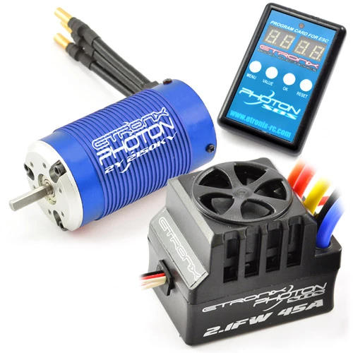 ETronix Photon SC 2.1FW Waterproof 120A ESC Combo With 4200kV Motor