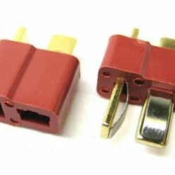 ETronix Deans Connectors - Bulk Pack Of 10 Pairs (10 Male, 10 Female)